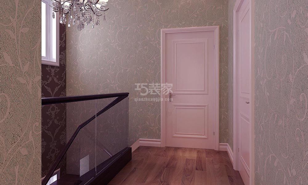 -溪水花园200平美式乡村风格设计方案