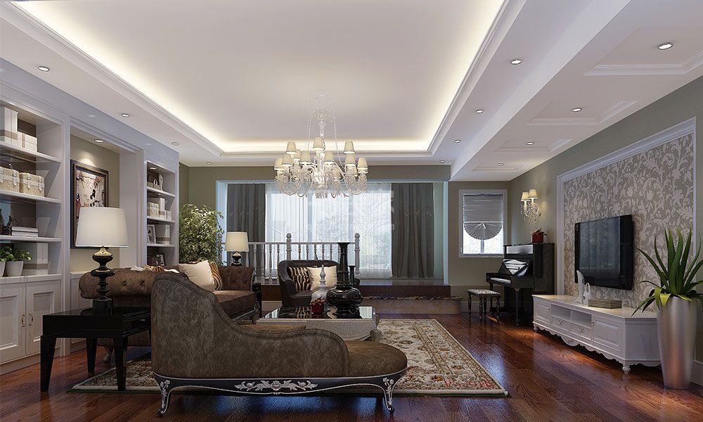 -专家公寓200平欧式风格设计方案