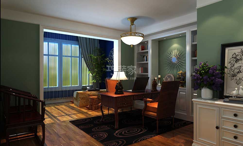 -青年城220平欧式风格设计方案