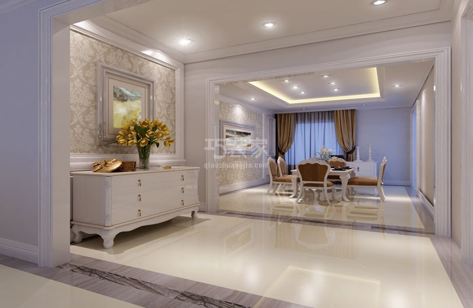 中堂190平米欧式风格设计方案