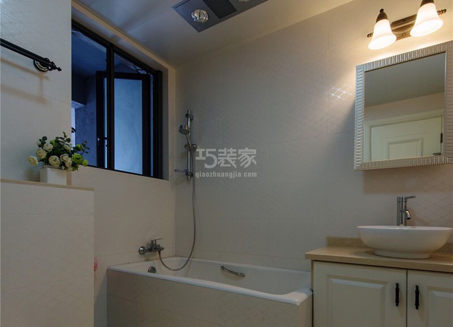 卫生间-富力城100平美式风格设计方案