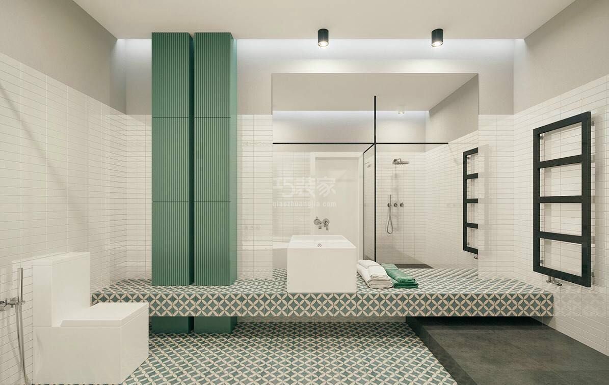 -美景东方120平米现代简约设计方案