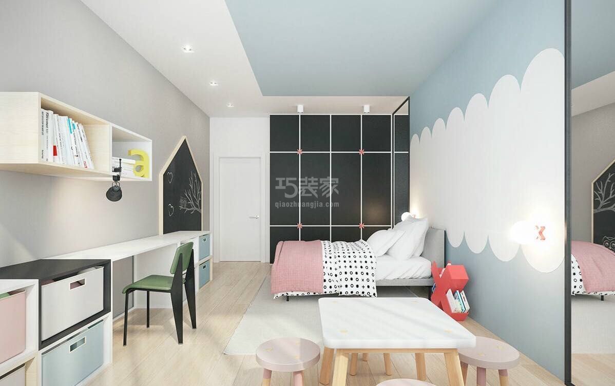 -美景东方120平米现代简约设计方案