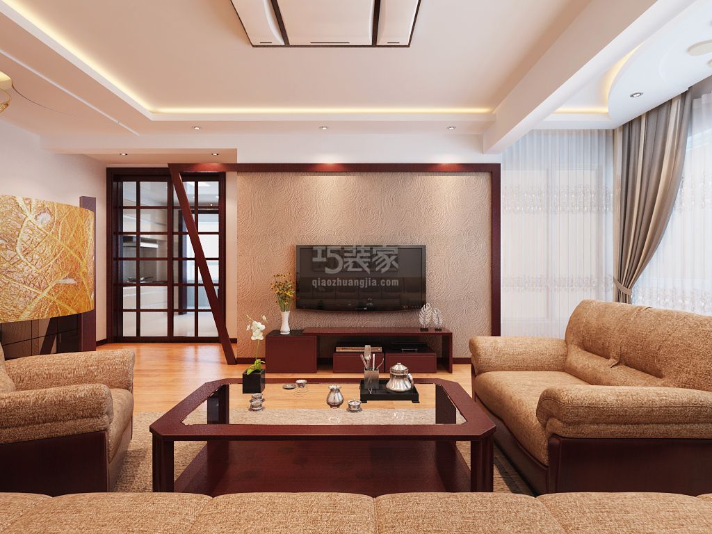 7-通州物资学院114平米现代简约设计方案