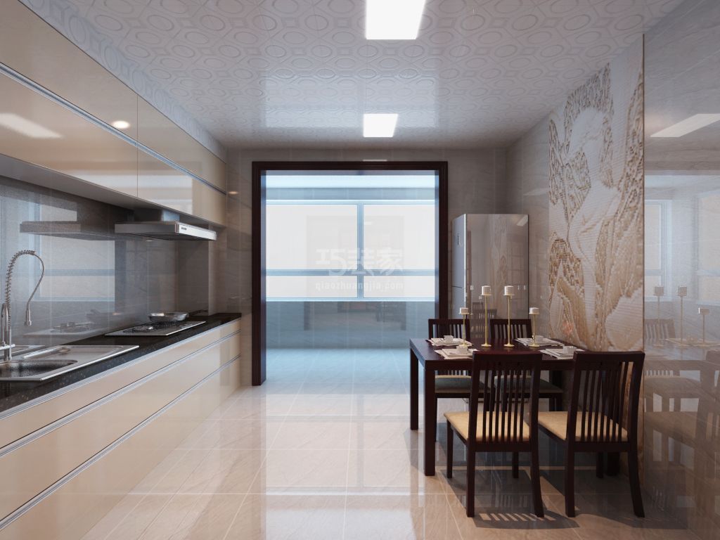 8-通州物资学院114平米现代简约设计方案