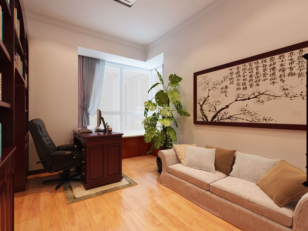 9-通州物资学院114平米现代简约设计方案