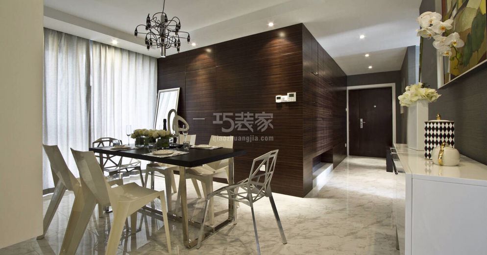 -玺萌丽苑165平现代风格设计方案