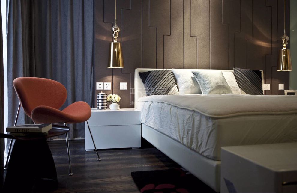 -玺萌丽苑165平现代风格设计方案