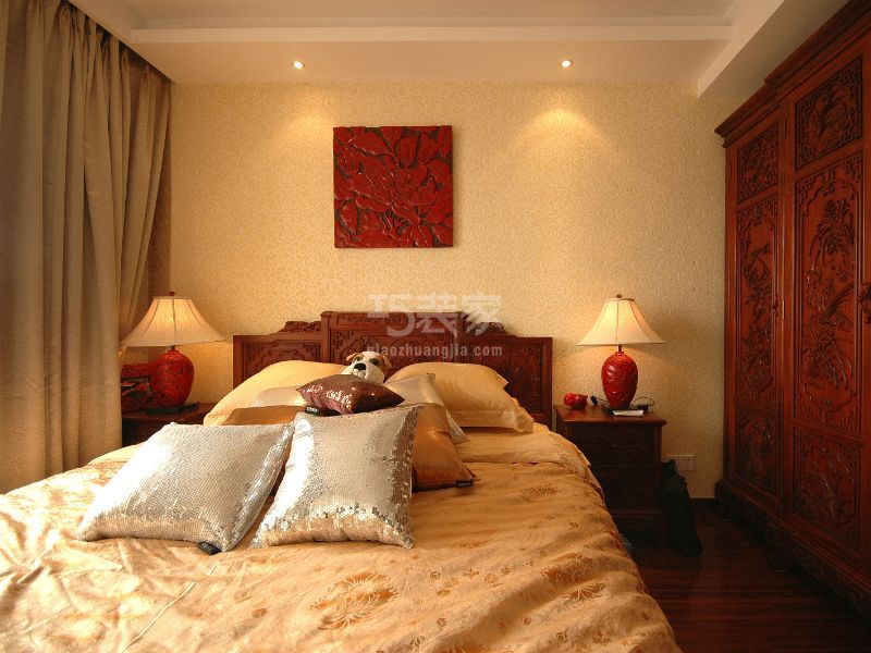 卧室-天润福熙大道118平现代简约设计方案