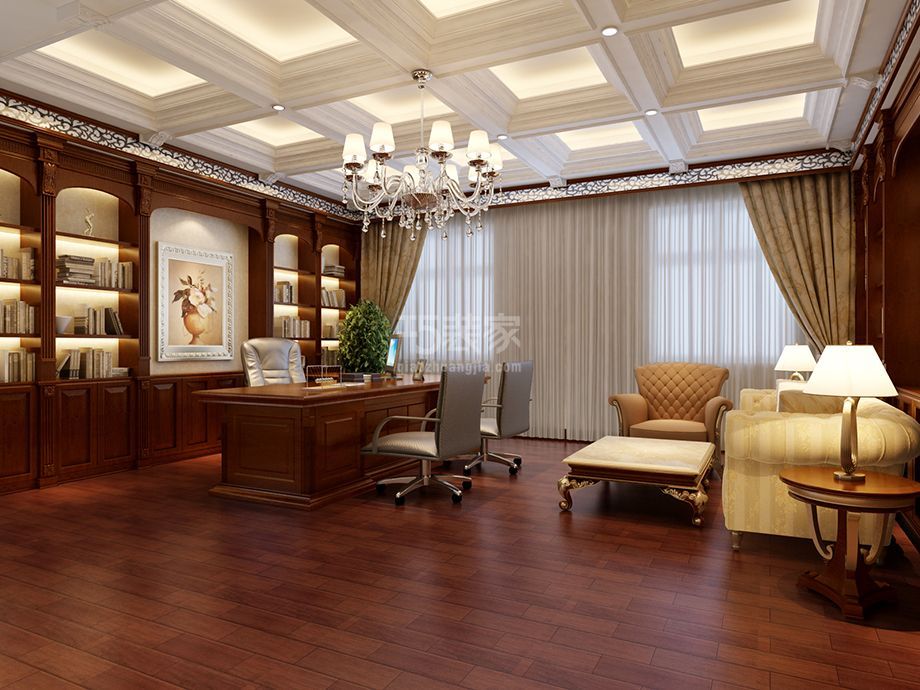 -易水奇石  175平欧式风格设计方案