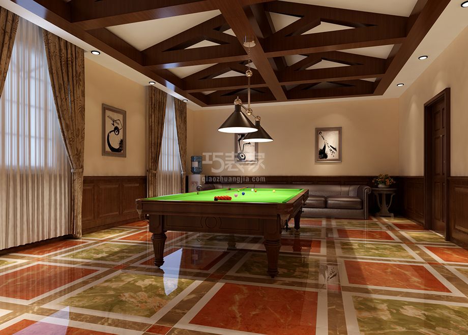 -易水奇石  175平欧式风格设计方案