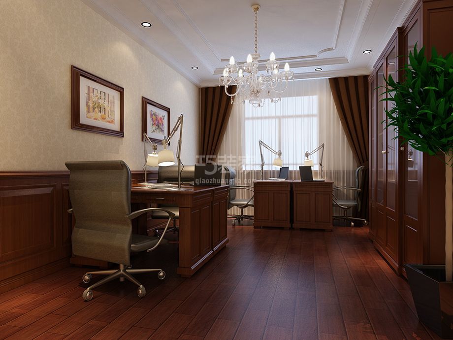 -易水奇石  175平欧式风格设计方案