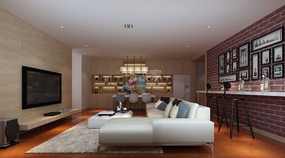 -海富中心 200平现代简约风格设计方案