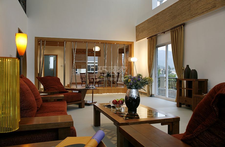 -蓝光星华235平新中式风格设计方案