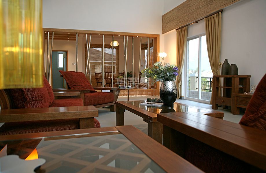 -蓝光星华235平新中式风格设计方案