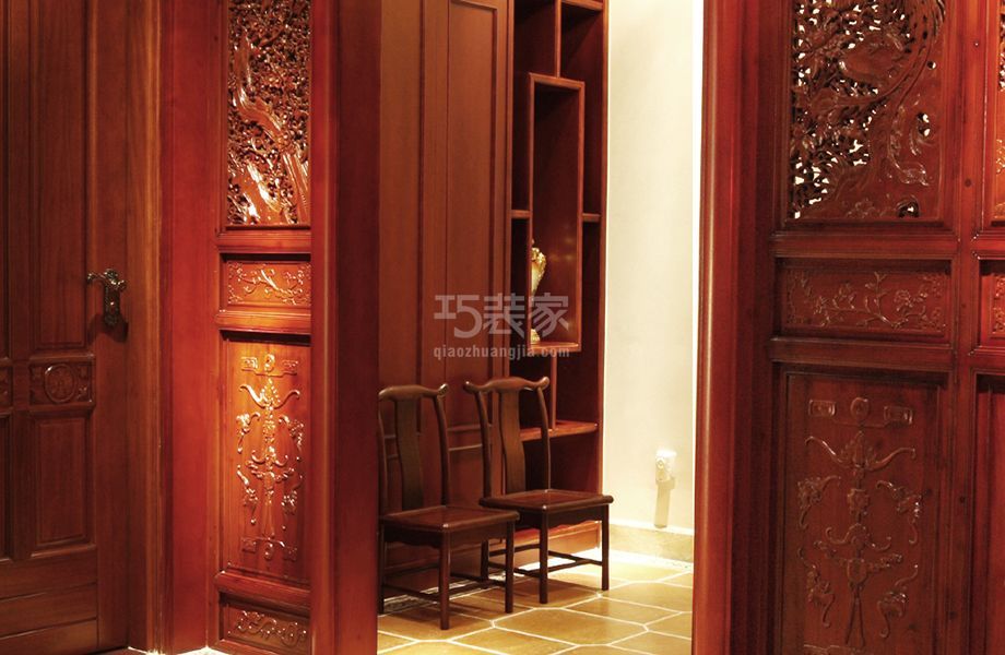 -金地郎悦110平新中式风格设计方案