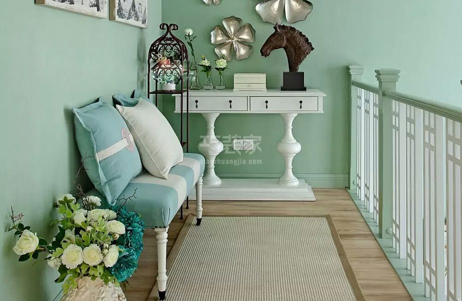 -龙湖香醍溪岸180平美式风格设计方案