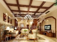 茶马街第三区观邸180平小美式风格设计方案