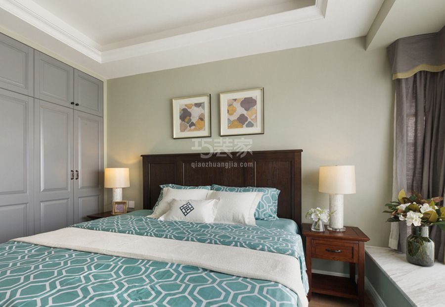 理想城礼域府110平欧式风格设计方案