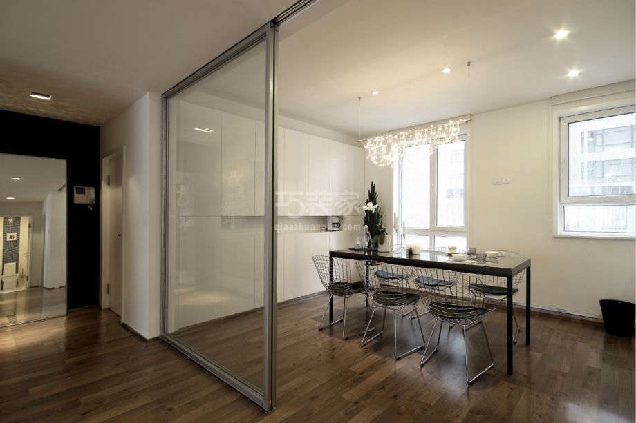 餐厅-定慧东里95平现代简约风格设计方案