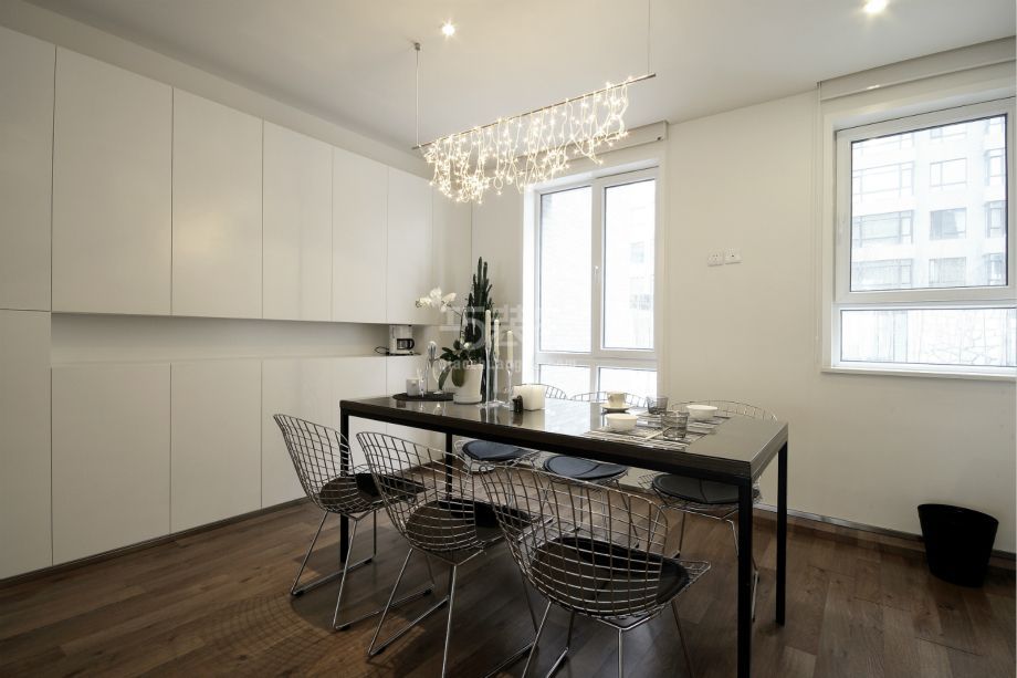 餐厅-定慧东里95平现代简约风格设计方案