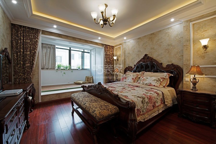 -旭辉御府204平米欧式风格案例