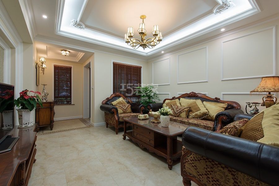 -旭辉御府204平米欧式风格案例