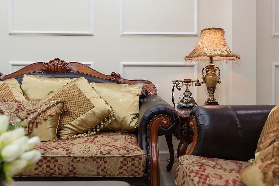 -旭辉御府204平米欧式风格案例