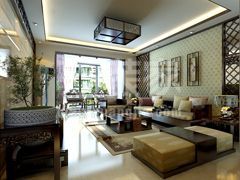 芳群园100平新中式风格设计方案