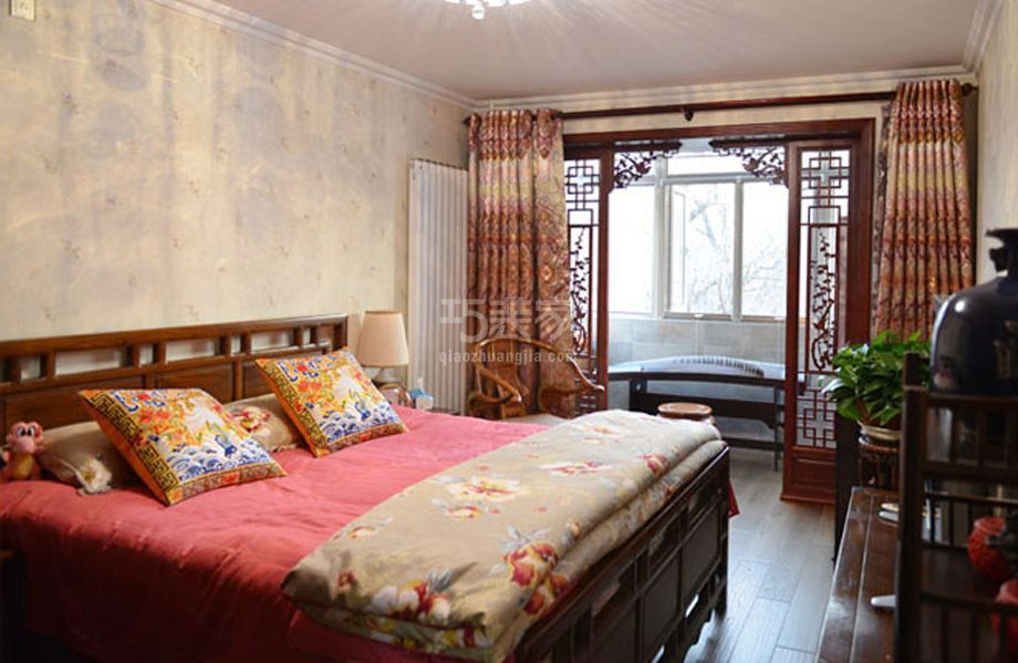 -芳群园100平新中式风格设计方案