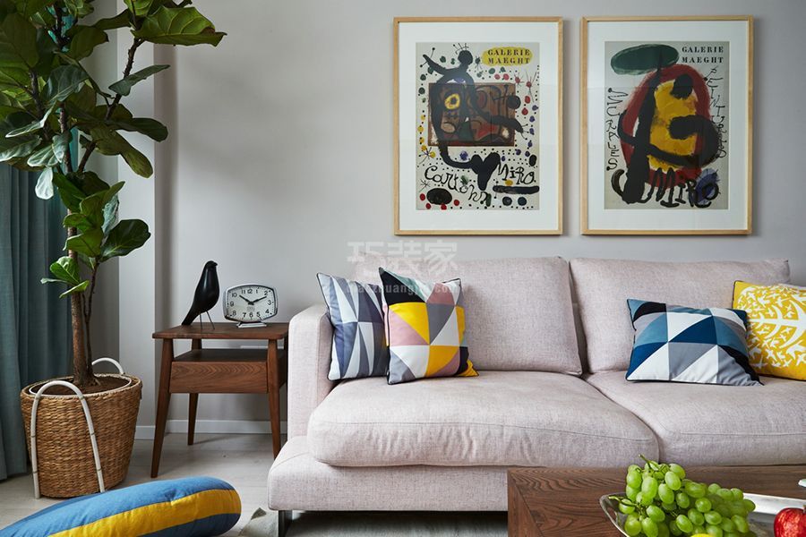 -怡佳家园85平现代简约风格设计方案