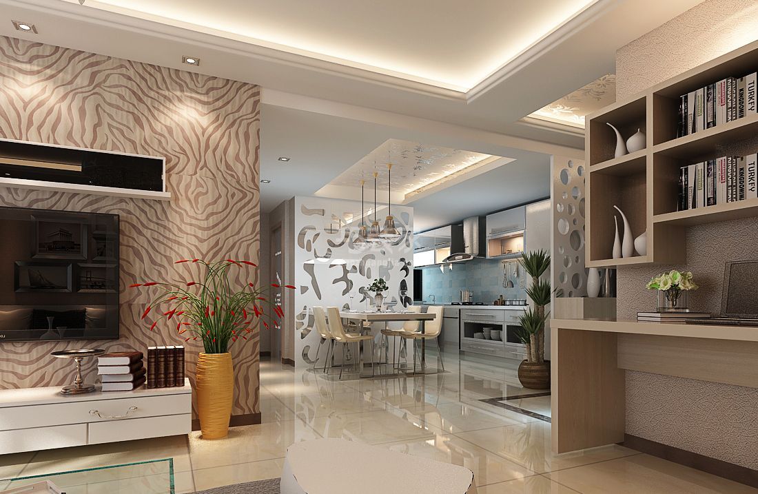 优筑小区100平米现代简约设计方案