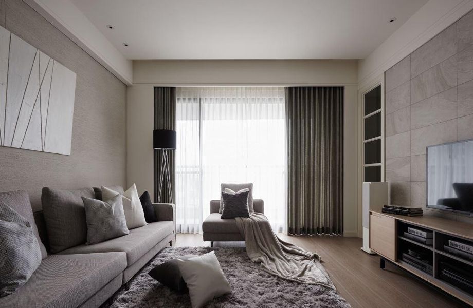 客厅-新城国际178平米现代风格设计方案