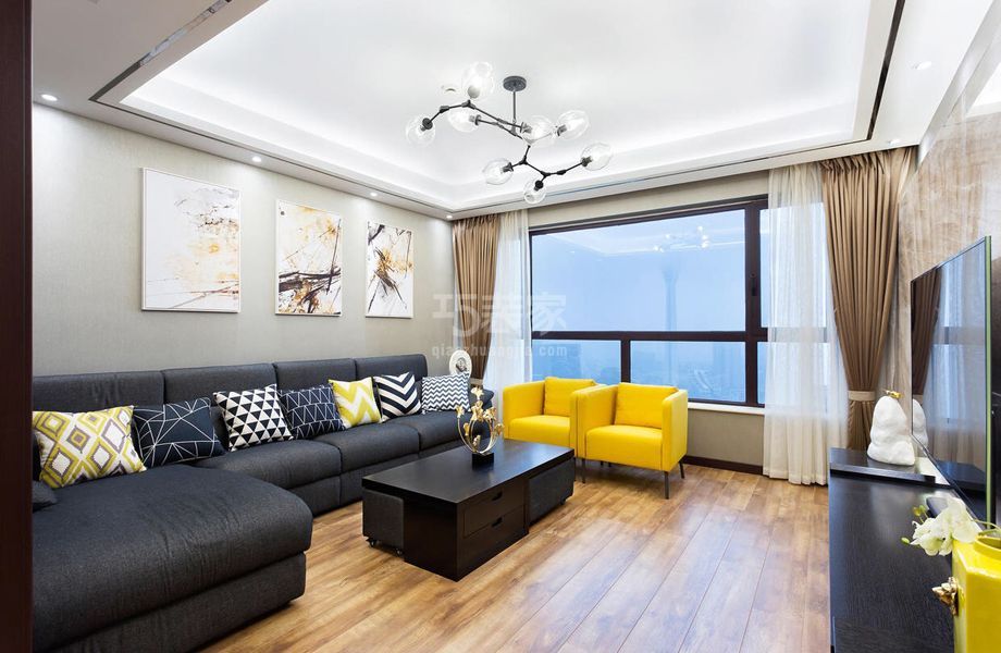 -丰台区政馨家园130平现代简约风格设计风格