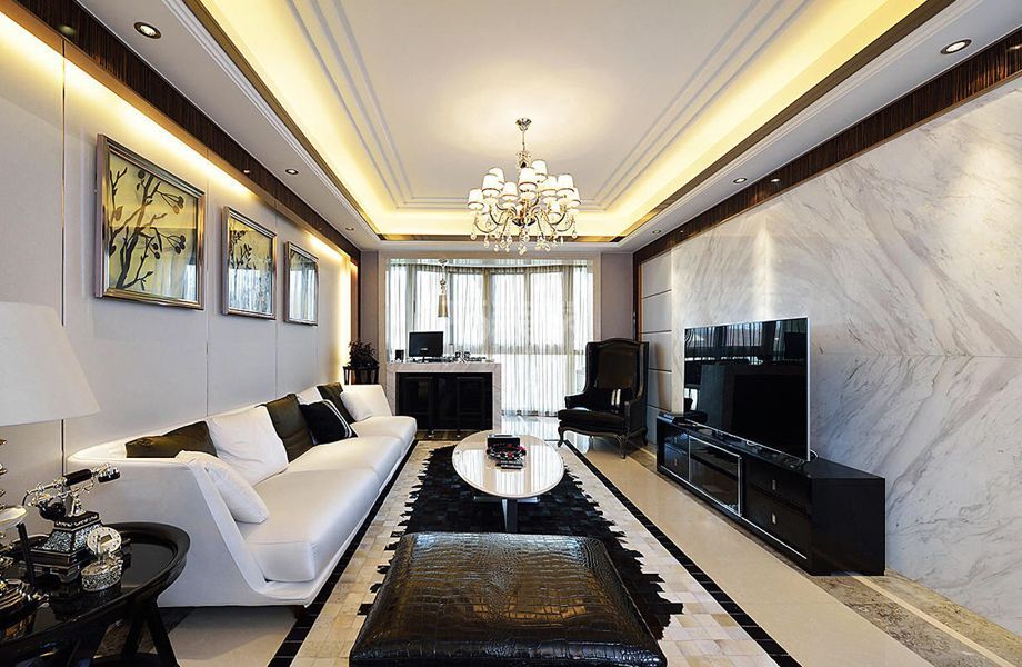 -金隅花石匠小区170平简欧风格设计风格