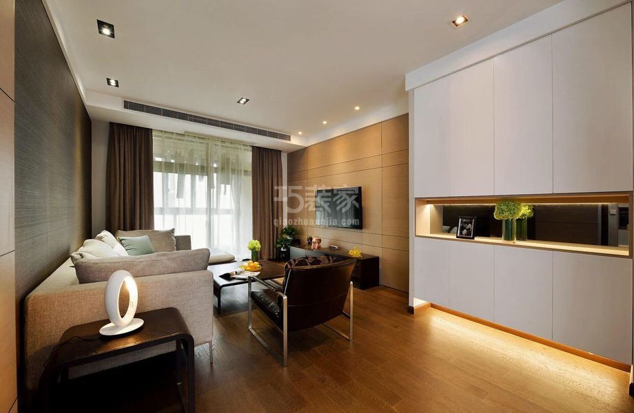 -朝阳区康泉小区80平现代简约风格设计方案