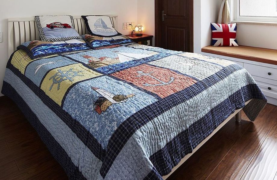 -双惠苑小区100平美式风格设计方案