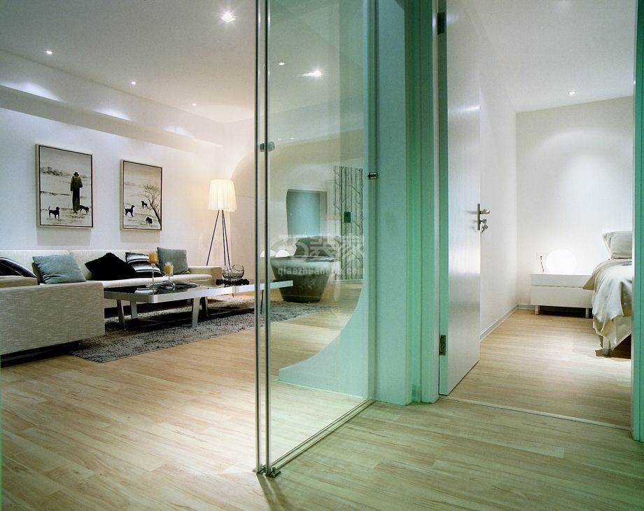 卧室-鸭子桥北里98平现代简约设计案例