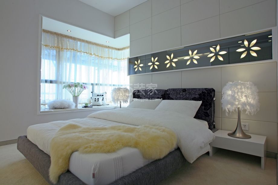 卧室-安慧里二区130平现代简约风格设计案例