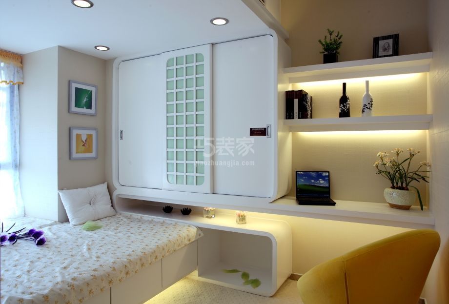 卧室-安慧里二区130平现代简约风格设计案例