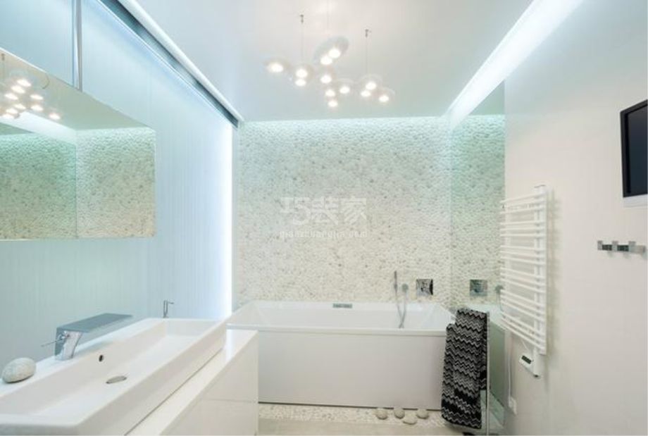 怡海花园恒泰园130平现代简约风格设计例