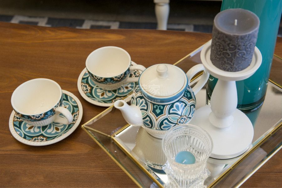 -紫荆豪庭89平米田园风格设计方案