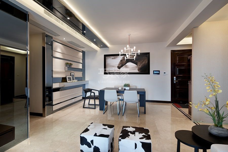 -百子湾东里180平米现代简约风格设计案例