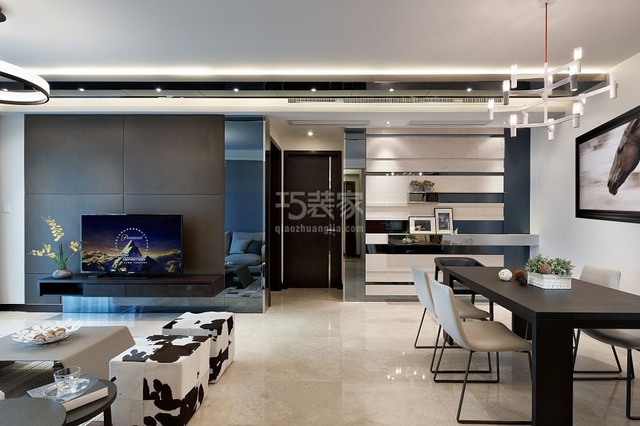 -百子湾东里180平米现代简约风格设计案例