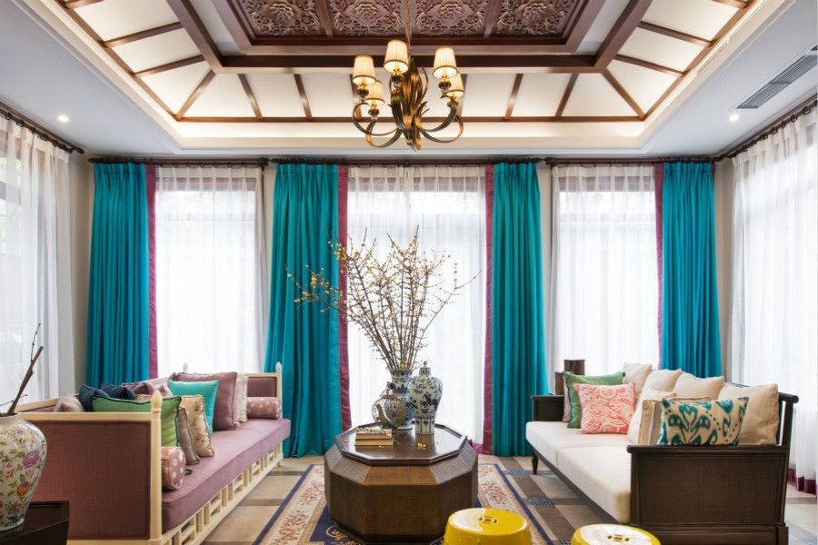 -远洋风景170平东南亚风格设计方案