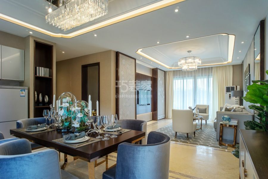 -博雅西园140平米现代风格设计 方案