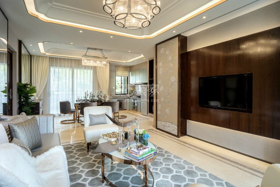 -博雅西园140平米现代风格设计 方案