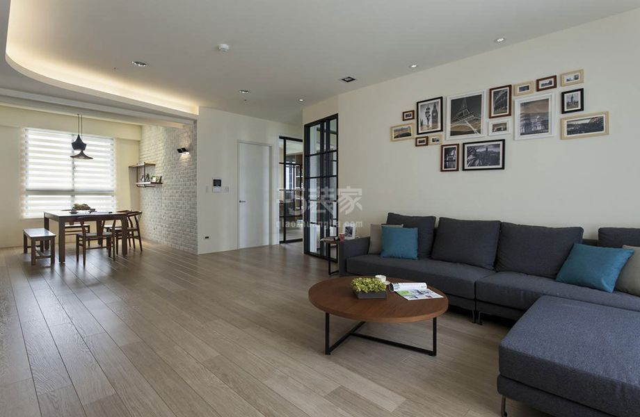 -华盛家园140平北欧风格设计方案