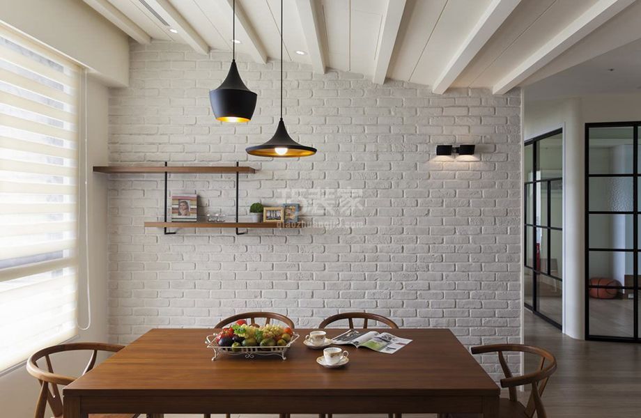 -华盛家园140平北欧风格设计方案