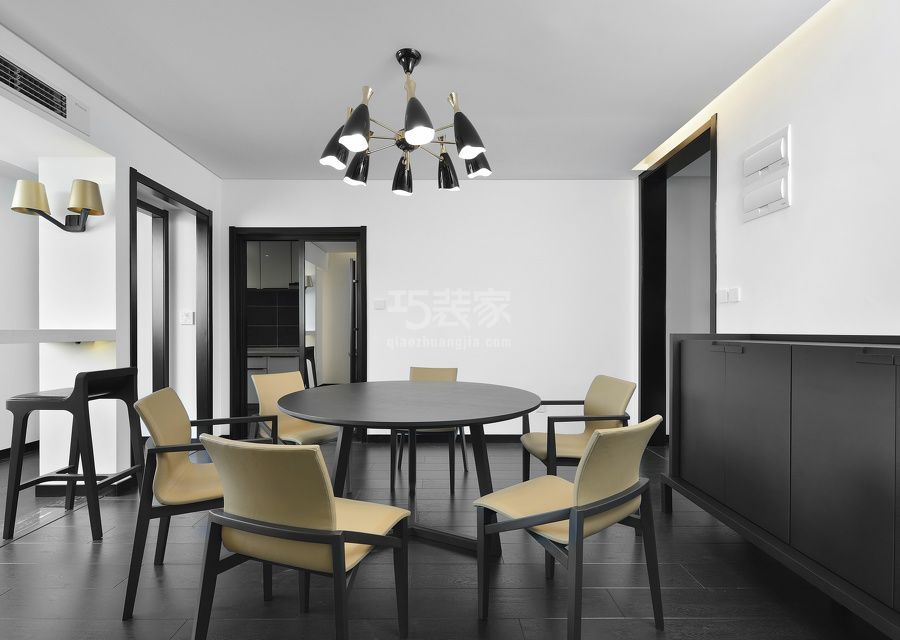 -万科西山庭院 230平米简约设计方案